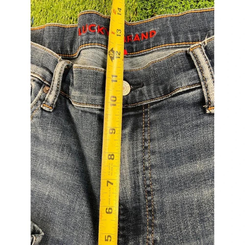 Lucky Brand 363 Vintage Straight Mens Blue Denim Jeans 36x30 Medium Wash